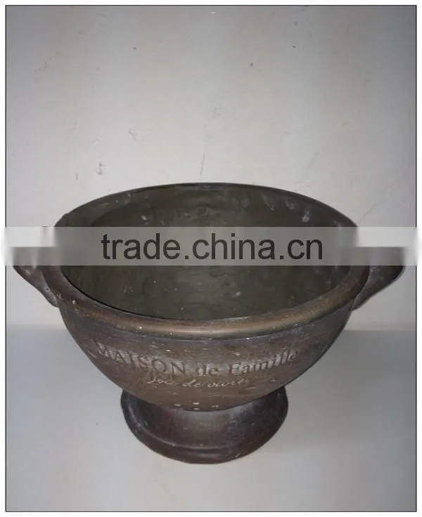 Garden decoration bronze plant pot, garden bonsai pot