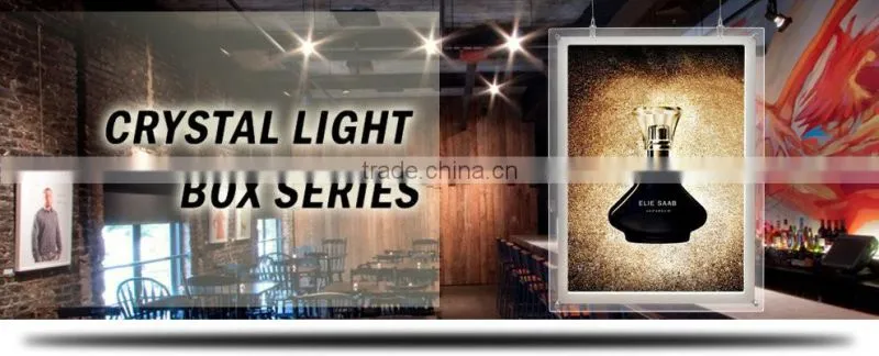 Shop sign advertising light boxes message led display panel board