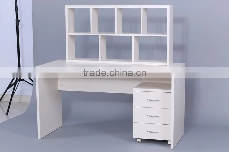 wooden classic study table storage