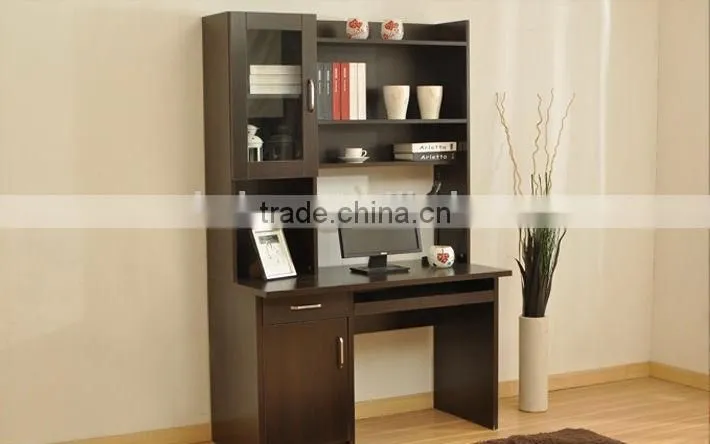 Combined learning table with a bookcase