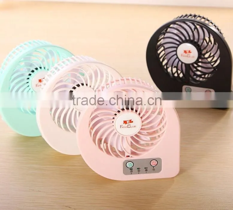 Unique mini usb rechargeable fan shenzhen manufacturer