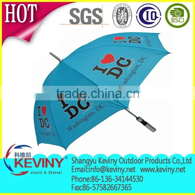 bumbershoot printing umbrella straight auto open cheap umbrella