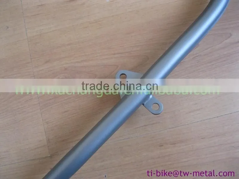 factory storage titanium front rack customized titanium bicycle rack 25kg carrier capacity hotsale titanium bicycle front rack