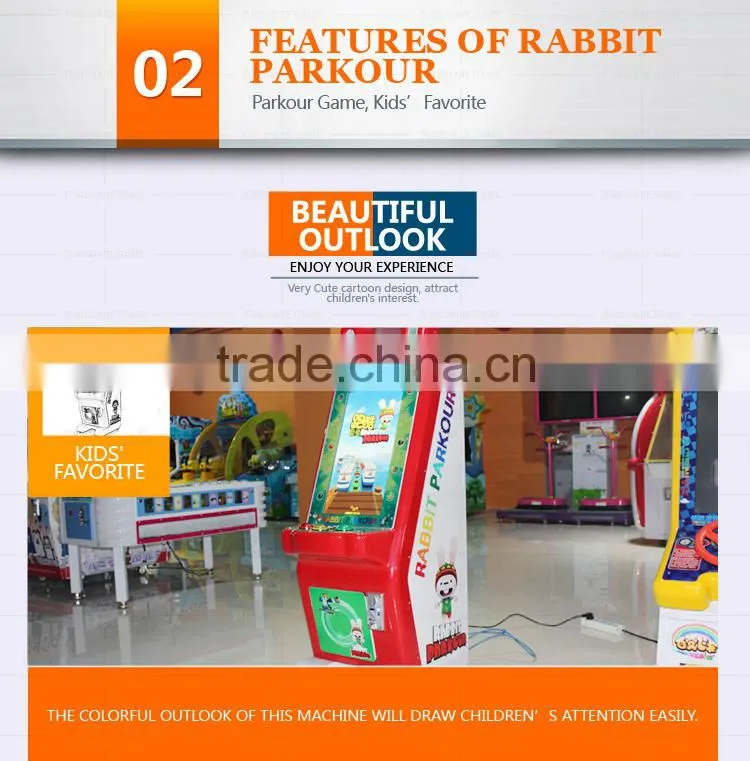 Funshare 2015 Racing Game with Screen Machine Animal Racing Game Machine For Kids Newest Parkour Game Machine