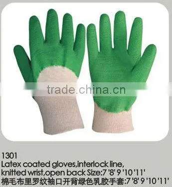 2013newest style 13 gauge high quality,safety glove,protective nitrile gloves