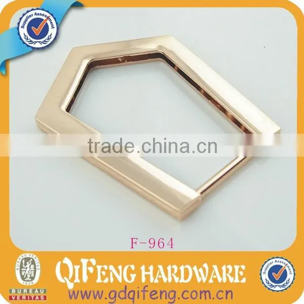 wholesale light gold metal handbag ring for suitcase f-964