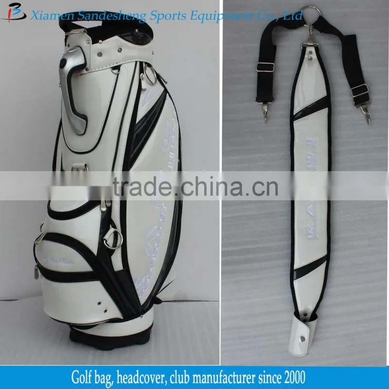 Leather Golf Bag Shoulder Strap
