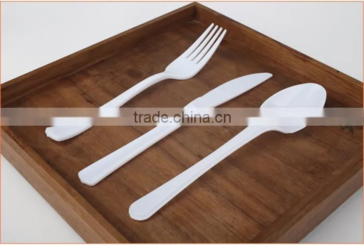 disposable plastic cutlery for food