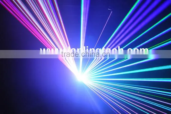 Attractive 2w full color laser show light projector