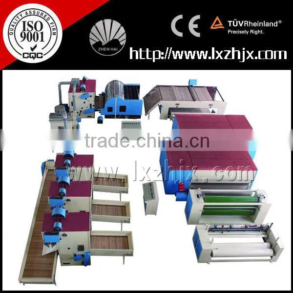 Hot Sale Nonwoven Free Adhesive Wadding Production Line WJM-3