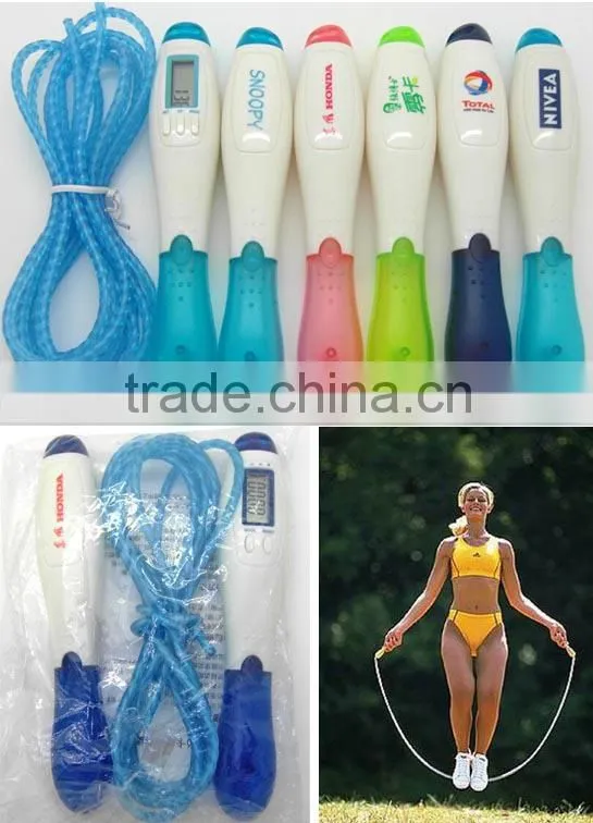 digital beaded count jump rope handle