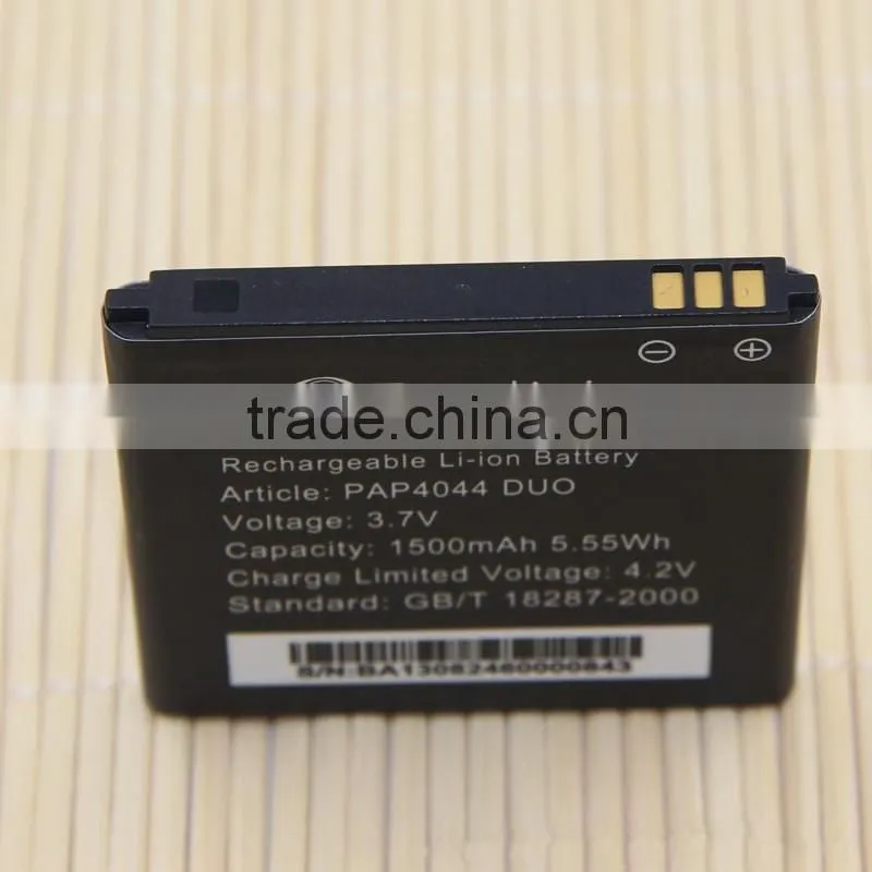1500mah Mobile Phone Battery For Prestigio MultiPhone PAP4044 DUO