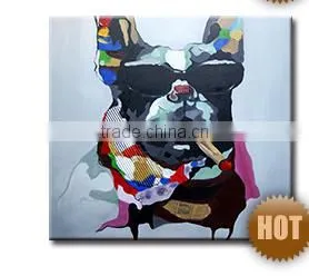 2015 Original Design Outer Wall Decoration Modern Flower Painting