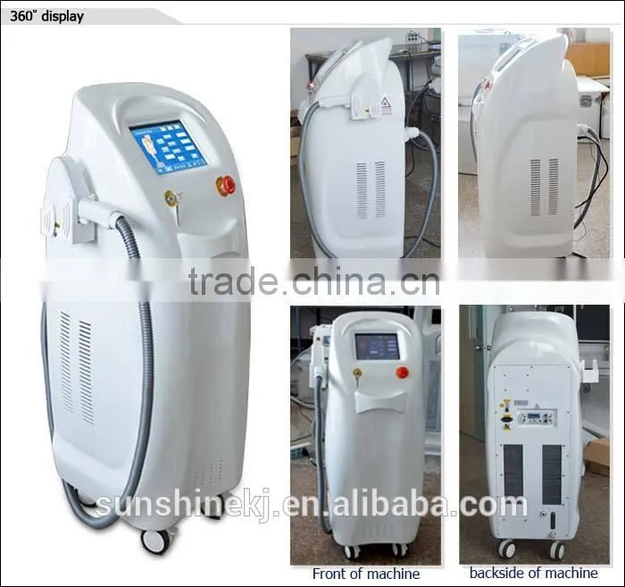 Salon use Vertical 3000W laser hair removal control software suppliers