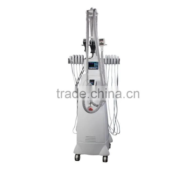 Multifunctional cellulite reduce Lipo laser vacuum RF massage roller body fast slim
