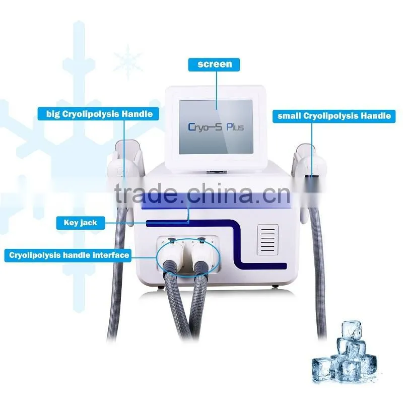 Good Product! Cryolipolysis Cool Body Sculpting Machine Fat Freezing Machine Cavitation RF Cryolipolysis Machine For Salon Use