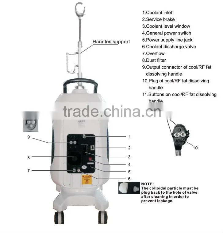 2013 newest RF face lift device ,radio frequency wrinkle removal machine