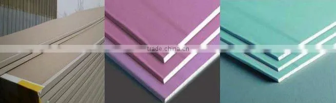 Gypsum Board for interior decorative wall panel