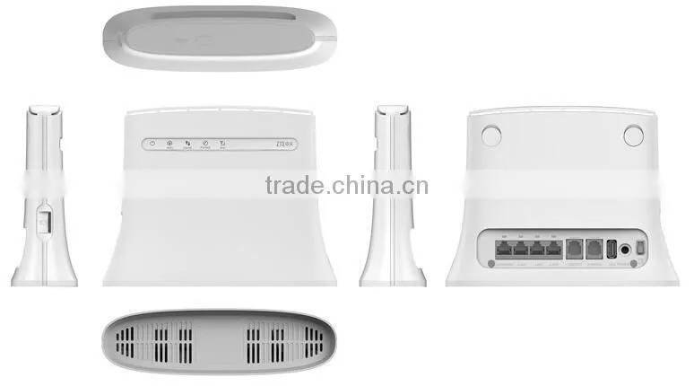 Hot sale unlocked 100Mbps wireless 4g lte wifi router zte mf283