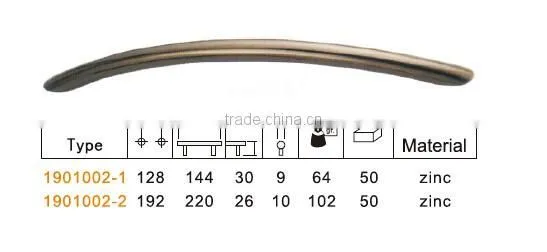 furniture zinc pull handles for door