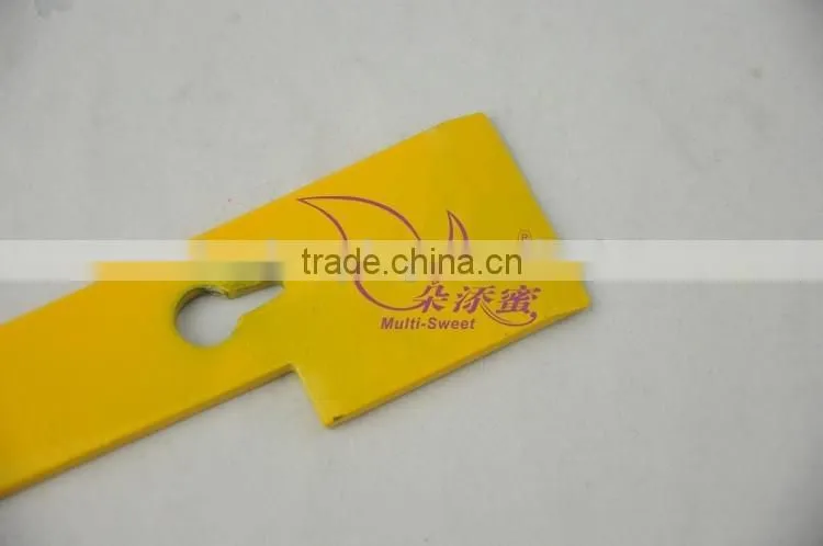 Promotion American Bee Keeping Yellow Honey Bee Galvanized J Hook Hive Tool