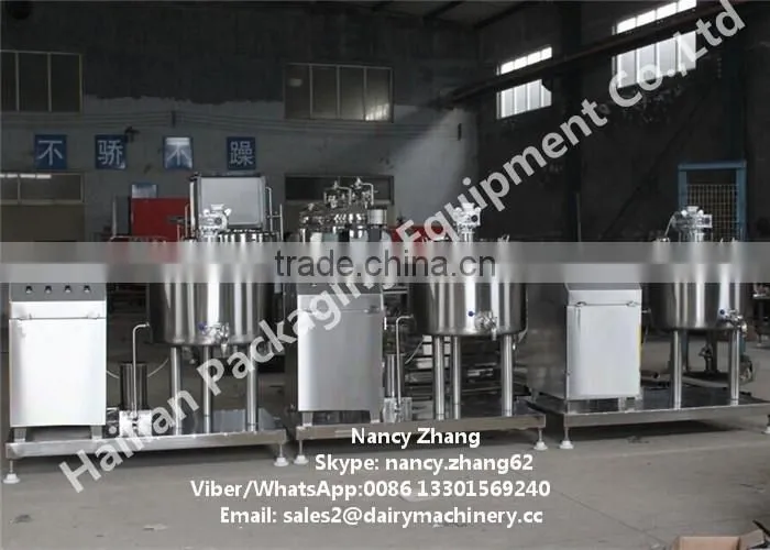 Small Dairy Farm Milk Pasteurization Machine