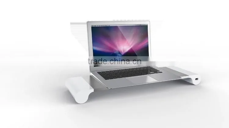 2 in 1 4 USB ports mobile phone charging computer display stand