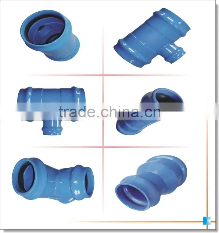 OEM custom foundry casting ductile iron fittings