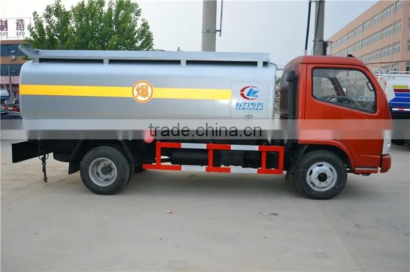 Famous brand new fuel truck capacity fuel tanker 4000L and 5000L