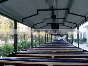 28 seats passenger trailer,open wagon, open trailer