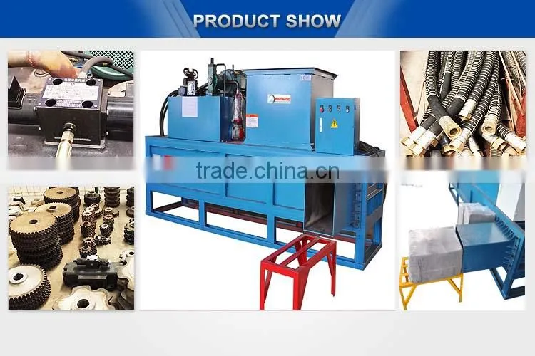 Best Seller 2015 Factory small horizontal wood sawdust block making machine