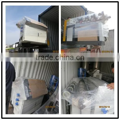 New style plastic marble imitation floor making machine price