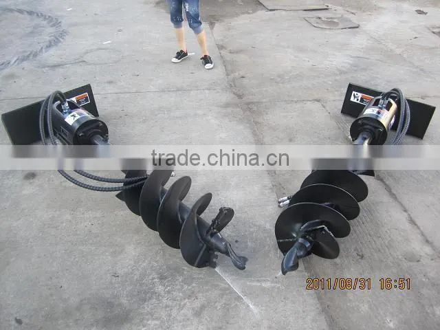 0510 series Earth digging tools fence post hole earth auger digger for tree planting