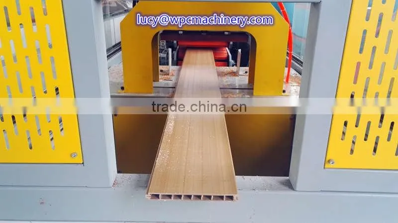 Wood Plastic WPC Outdoor Fence Panels Composite Machine wpc profile machinery