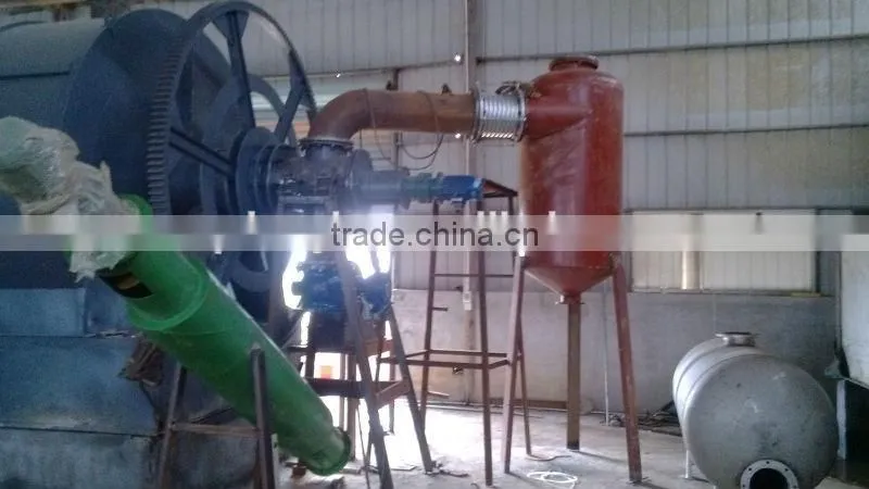 manufacturer of cintinuous waste tyre pyrolysis plant and recycling machine to oil