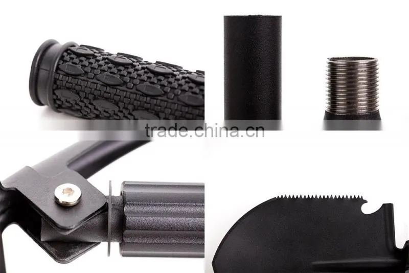 Military Folding Shovel & Pick with Carrying Pouch