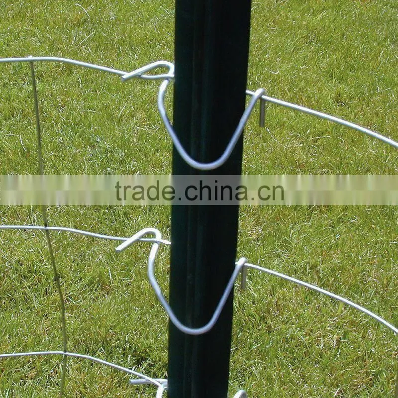 China Factory Vineyard metal trellis post fence post caps for sale