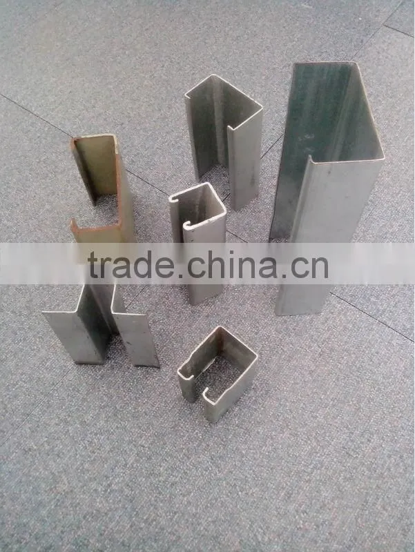 Cold Formed Galvanized spraying c channel steel sizes