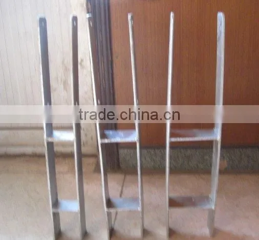 metal pole anchor
