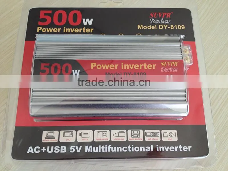 DC12/24V to AC220V 1000W, USB 5V 1000W solar grid inverter