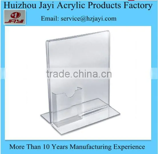 Best Design Acrylic Menu Card Holder,Best Sale Menu Holder