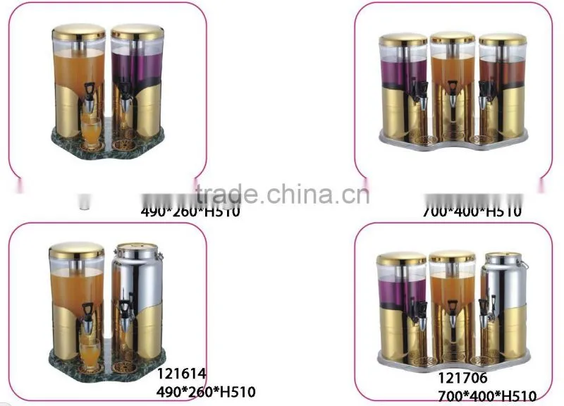 Coffee Disperser/Stainless Steel Single Head Golden Silica Light Coffee Disperser