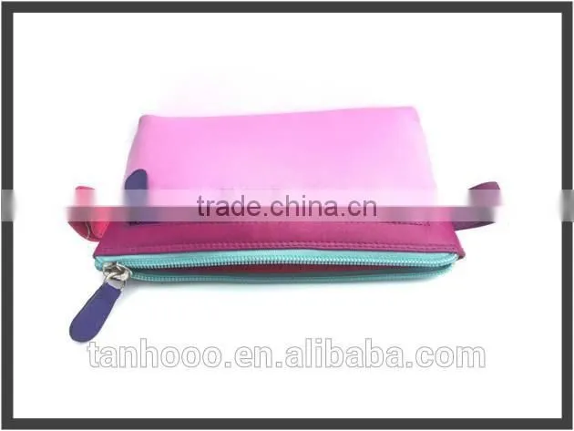 Beautiful Soft Leather Make Up Bag / Pencil Case