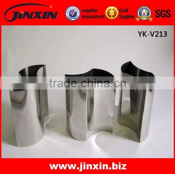 Home Decor Modern Stainless Steel Large Metal Flower Vases