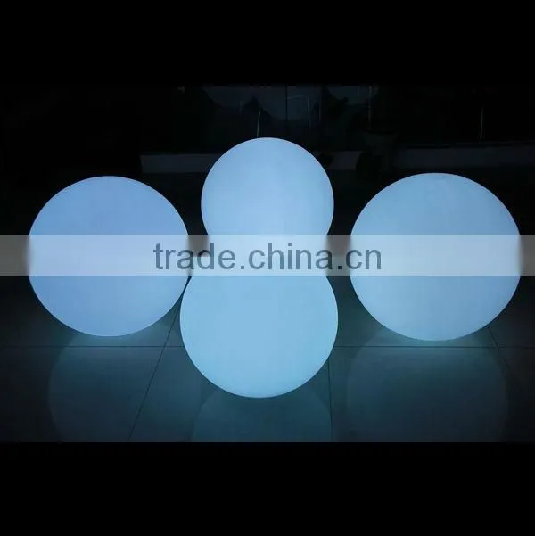 50cm Led light floating ball IP68,waterproof with 50m wireless remote control and touch control