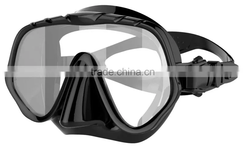 Wide range facial profile mirror coating diving goggles(MM-1002)