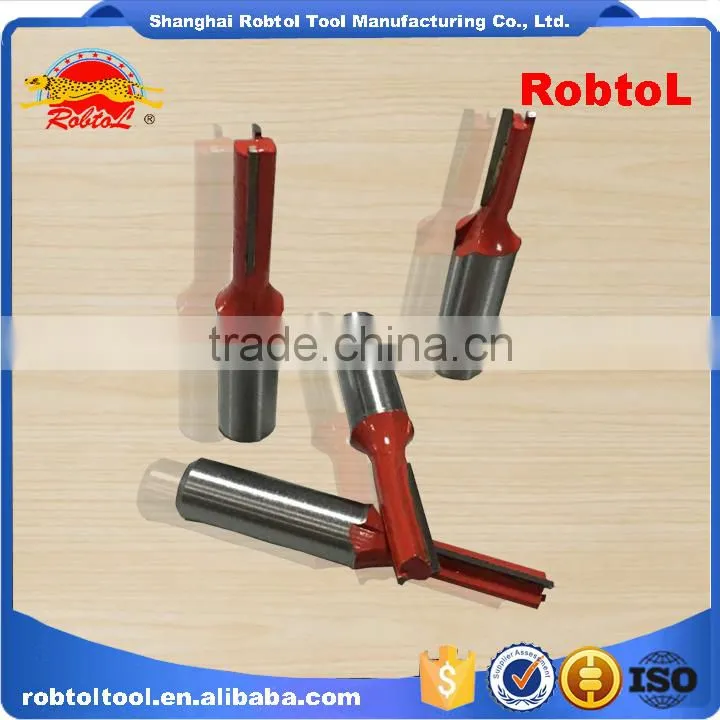 8MM Tungsten Carbide Router Bits woodworking one double flute straight shank CNC milling cutter