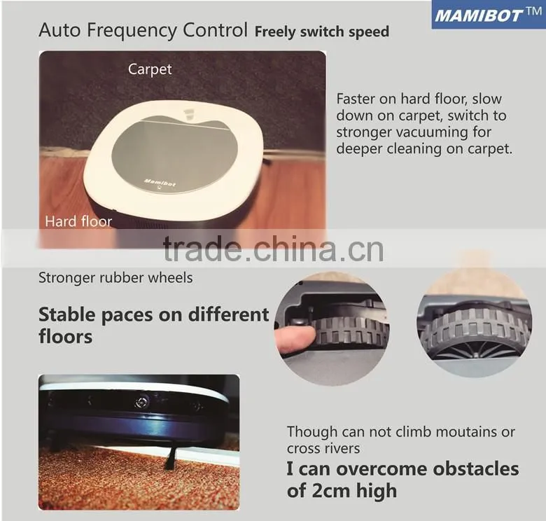 2016 new robotic cleaner with mop