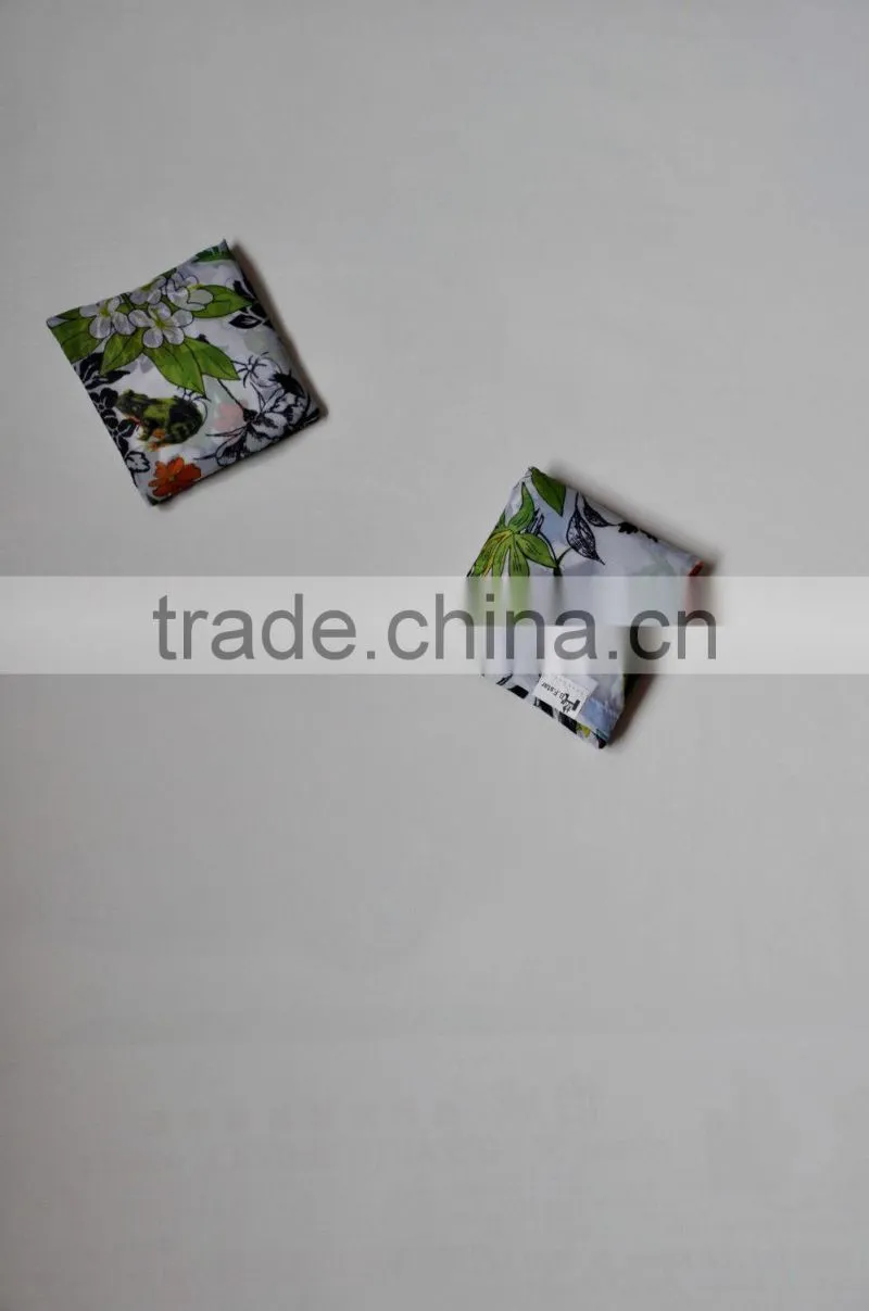 Rose Flowers Hummingbird Spring Eco Reusable Foldable Shopping Tote Bag