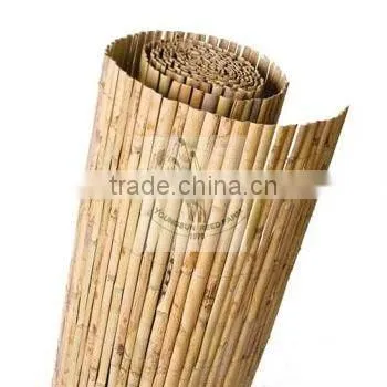 natural bamboo reed slat fence
